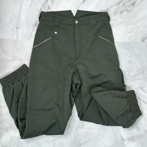 Vintage Bogner Khaki Green Lined Ski Pants